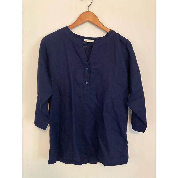 Eileen fisher navy tunic‎ - Picture 1 of 3